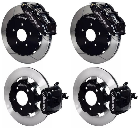 06-12 CIVIC FULL DISC BRAKE KIT,13/12" ROTORS,BLACK CALIPERS