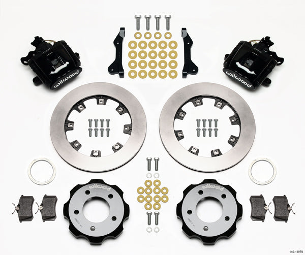 06-12 CIVIC FULL DISC BRAKE KIT,13/12" ROTORS,BLACK CALIPERS