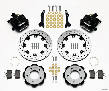 06-12 HONDA CIVIC CR-Z,REAR PB,12" DRILLED ROTORS,BLACK