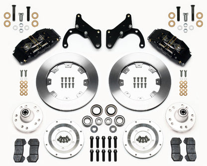 65-68 IMPALA FULL DISC BRAKE KIT,12" ROTORS,BLACK CALIPERS