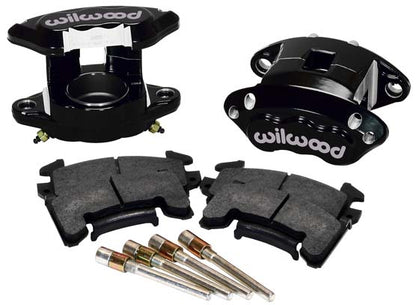 D-154 GM CALIPER & PAD SET,1 PISTON,FRONT,1.04",BLACK