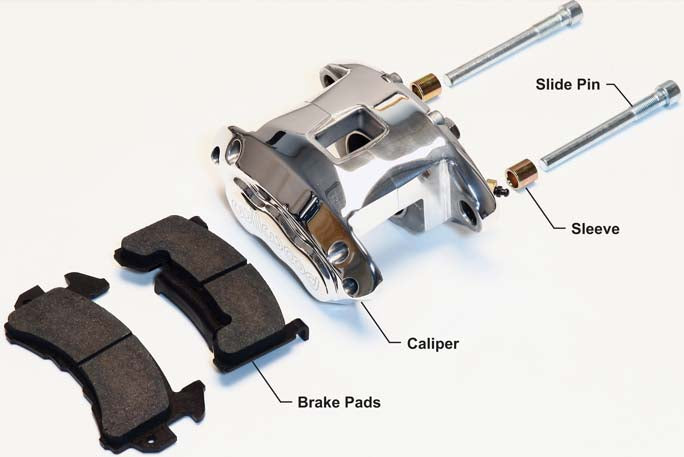 D-154 GM CALIPER & PAD SET,1P,FRONT,1.04,PO
