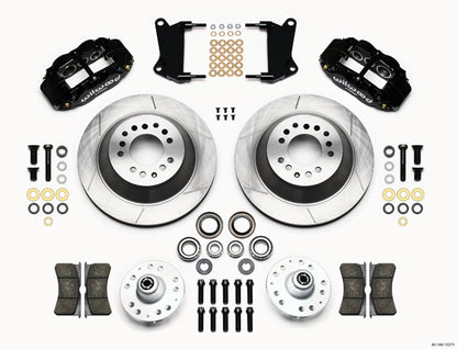 AIR RIDE SYSTEM,ARMS,BARS,WILWOOD 13"/12" BRAKES,BLACK CALIPERS,68-72 GM A-BODY