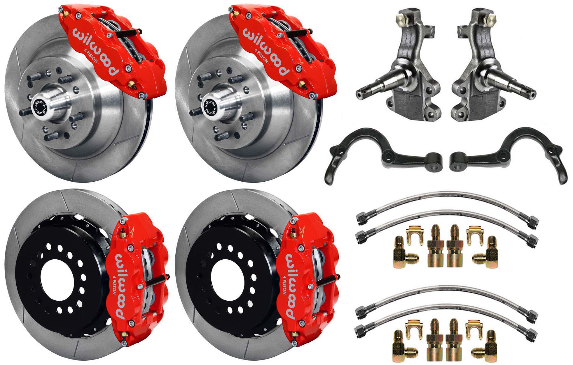 64-72 GM A-BODY FULL DISC BRAKE KIT & 2