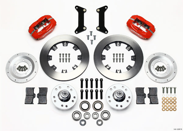 80-87 GM G-BODY KIT,FRONT,FDL,.810",12.19" ROTORS,RED CALIPERS