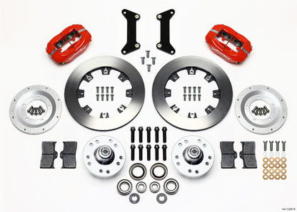 80-87 GM G-BODY KIT,FRONT,FDL,.810",12.19" ROTORS,RED CALIPERS
