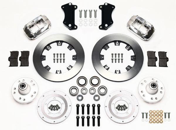 HEIDT'S 55-57 2" DROP KIT,FRONT,FDL,12" ROTORS,POLISHED CALIPERS