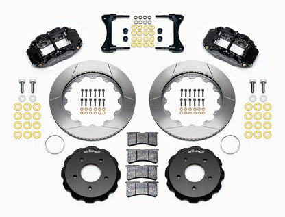 07-18 WRANGLER JK FULL DISC BRAKE KIT,14" ROTORS,BLACK CALIPERS