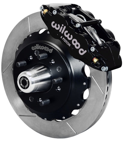 59-64 IMPALA,63-64 CORVETTE,FRONT,14" ROTORS,BLACK CALIPERS