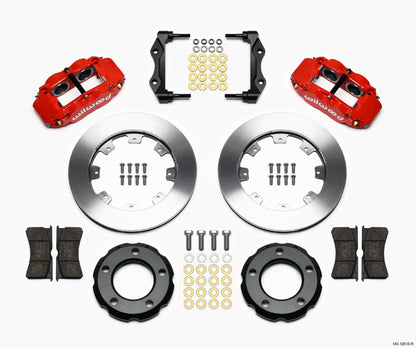 82-86 JEEP CJ KIT,FRONT,12" ROTORS,RED CALIPERS