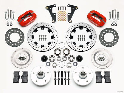 40-52 OLDSMOBILE KIT,FRONT,11.75",DR,RED