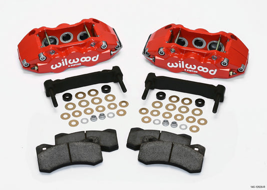 97-13 CORVETTE CALIPER KIT,FRONT,W6A,RED