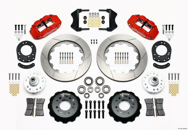 65-69 FORD MUSTANG KIT,FRONT,14",RED