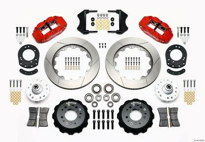 65-69 FORD MUSTANG KIT,FRONT,14",RED