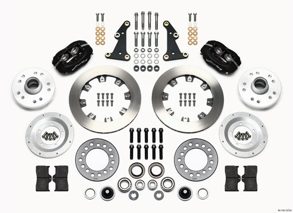 41-56 PACKARD KIT,FRONT,FDL,11.75" ROTORS,BLACK CALIPERS