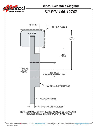 12-NEWER FIAT 500 KIT,FRONT,DP6,12",RED