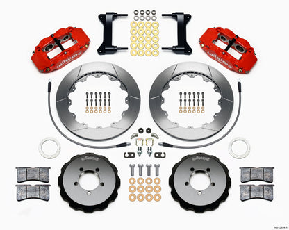 99-12 SUBARU WRX & MORE,FRONT,13",RED