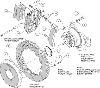 99-12 SUBARU WRX & MORE,FRONT,13",DRILLED