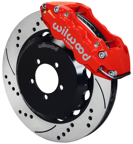 99-12 SUBARU WRX,FRONT,W6A,14",DR,RED