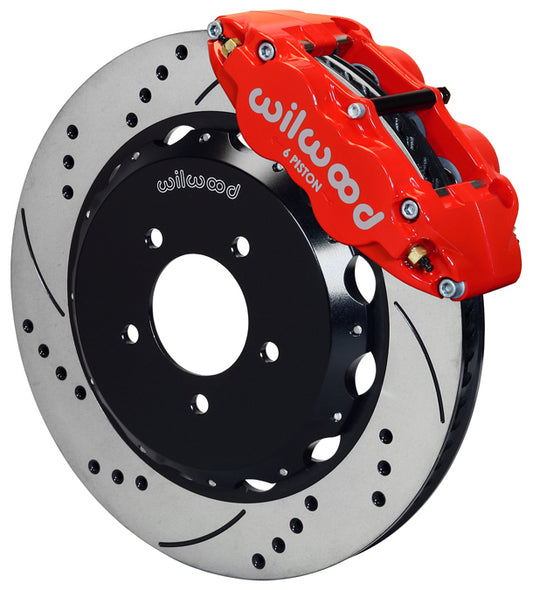 06-12 MAZDA MIATA MX-5,FRONT,14",DRILLED,RED