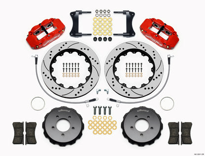 06-12 MAZDA MIATA MX-5,FRONT,14",DRILLED,RED