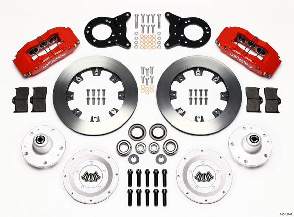 65-69 FORD MUSTANG KIT,FRONT,12.19",RED