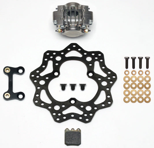 SPRINT CAR LEFT FRONT BRAKE KIT,SCALLOP