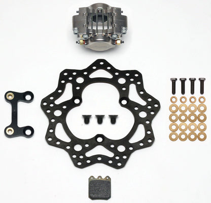 SPRINT CAR LEFT FRONT BRAKE KIT,SCALLOP