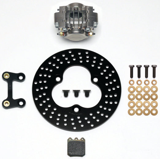 MIDGET LEFT FRONT BRAKE KIT,DYNAPRO,10.2