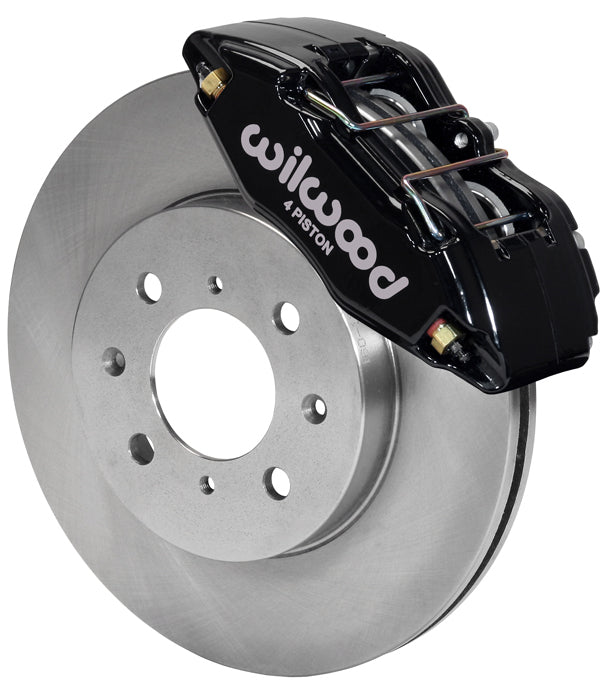 HONDA CALIPER & ROTOR KIT,FRONT,DPHA,BLACK