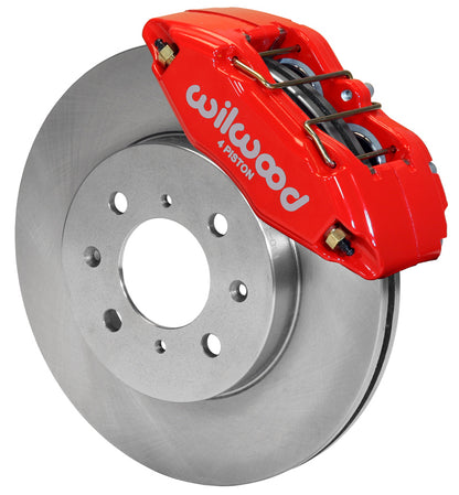 HONDA CALIPER & ROTOR KIT,FRONT,DPHA,RED