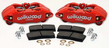 HONDA/ACURA CALIPER KIT,FRONT,DPHA,RED