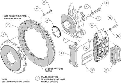 MINI-COOPER KIT,FRONT,DP6,13",DRILLED