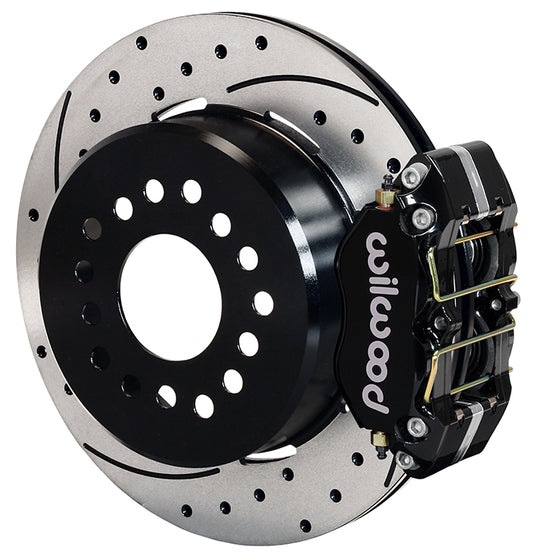 BIG FORD KIT,2.36",REAR PB,DPDB,12" DRILLED ROTORS,BLACK