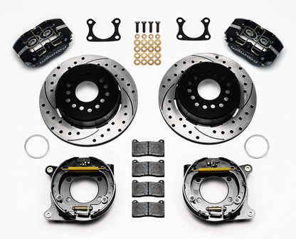 BIG FORD KIT,2.36",REAR PB,DPDB,12" DRILLED ROTORS,BLACK