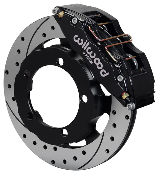 66-75 FORD BRONCO,FRONT,11.75",BLACK,DRILLED