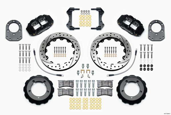 66-75 FORD BRONCO,FRONT,12.90",BLACK,DRILLED