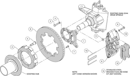 66-75 FORD BRONCO KIT,FRONT,12.90",BLACK