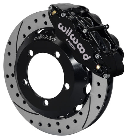 76-77 FORD BRONCO,FRONT,12.90",BLACK,DRILLED