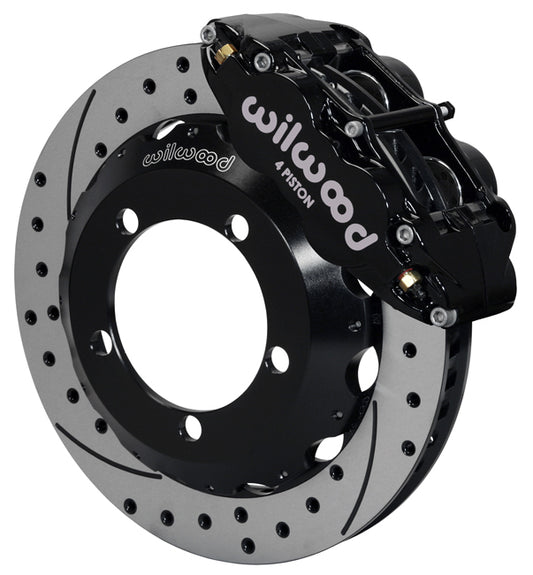 76-77 FORD BRONCO,FRONT,12.90",BLACK,DRILLED