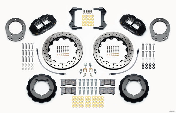 76-77 FORD BRONCO,FRONT,12.90",BLACK,DRILLED