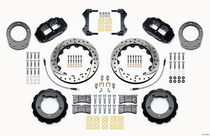 76-77 FORD BRONCO,FRONT,12.90",BLACK,DRILLED