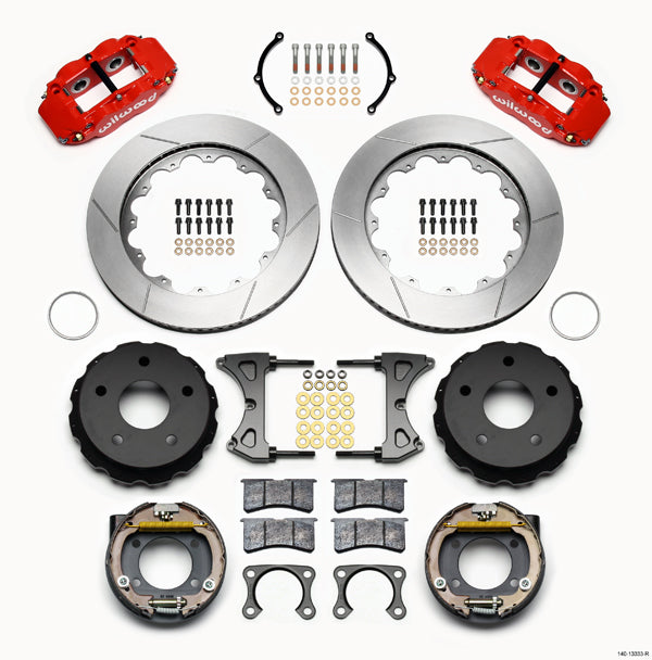 66-77 BRONCO,BIG FORD,REAR,14",RED