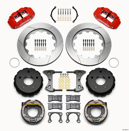 66-77 BRONCO,BIG FORD,REAR,14",RED