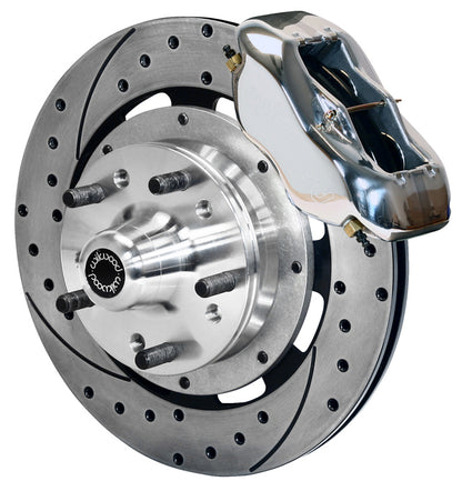 69-76 AMC BRAKE KIT,FRONT,12",DRILLED,POLISH