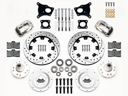 69-76 AMC BRAKE KIT,FRONT,12",DRILLED,POLISH