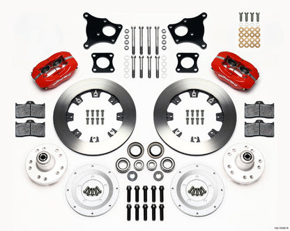 69-76 AMC BRAKE KIT,FRONT,FDL,12",RED