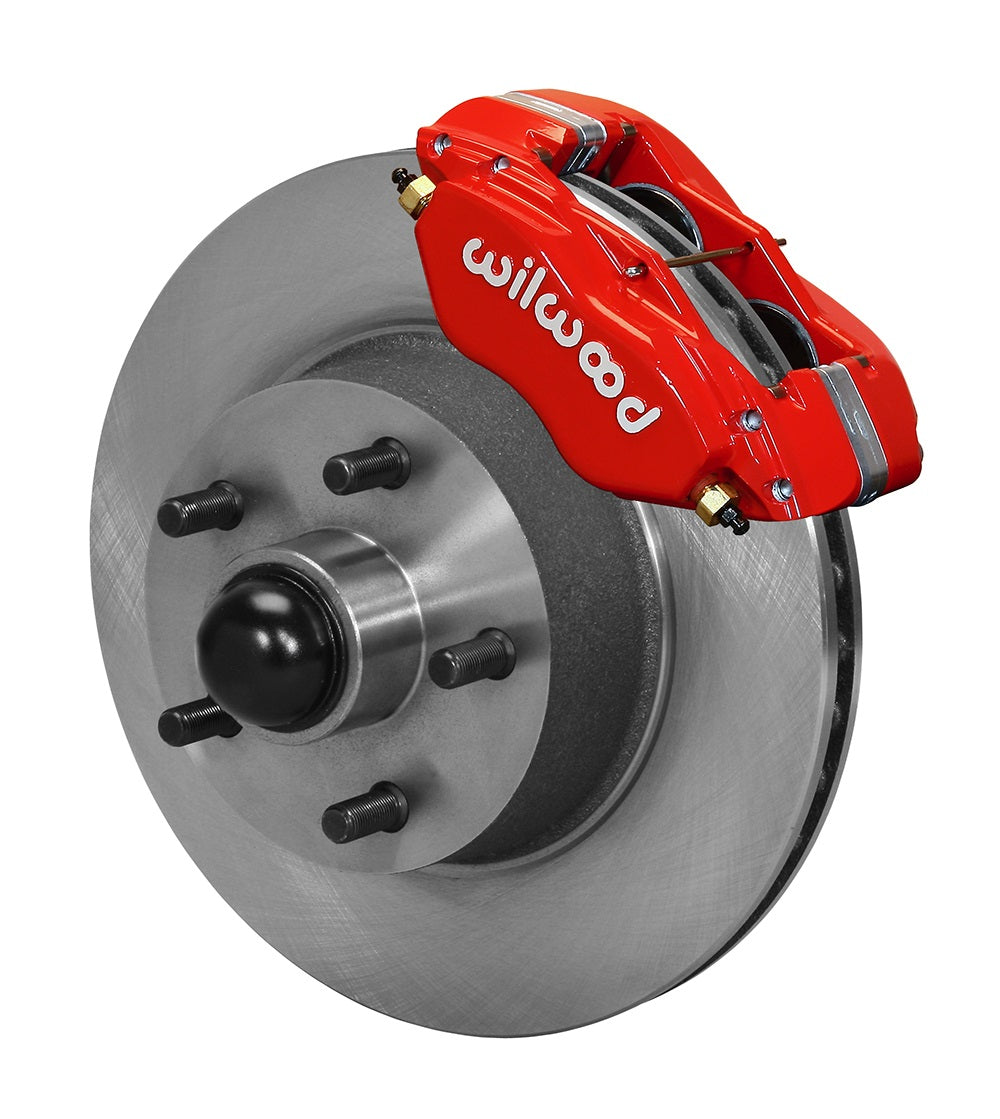 70-73 FORD MUSTANG KIT,FRONT,11.30" ROTORS,RED CALIPERS