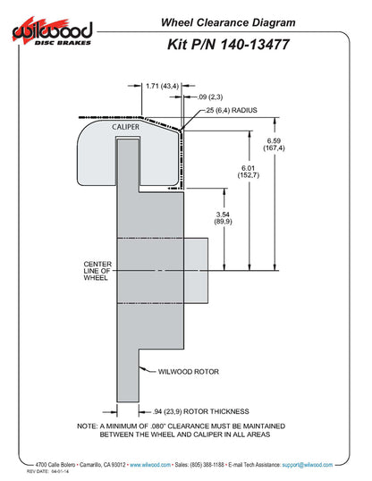 70-73 FORD MUSTANG KIT,FRONT,11.30" DRILLED ROTORS,GRAY CALIPERS