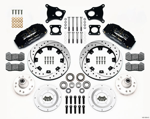 69-76 AMC BRAKE KIT,FRONT,DP6,12",DRILLED